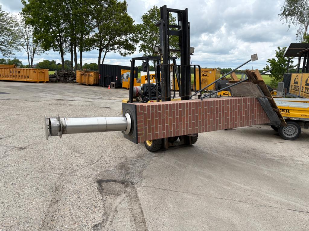 Prefab Schoorsteen, Ophalen, Gebruikt, ., Aluminium