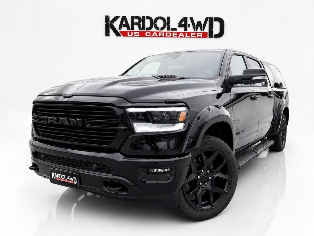 Dodge Ram 1500 5.7 V8 4x4 Crew Cab Laramie BPM VRIJ! | Panor, Automaat, Gebruikt, 5654 cc, Zwart