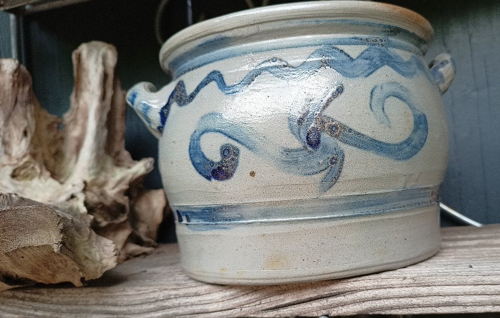 Keulse pot  - Gres steengoed ,gefabriceerd in  Tegelen '', Ophalen