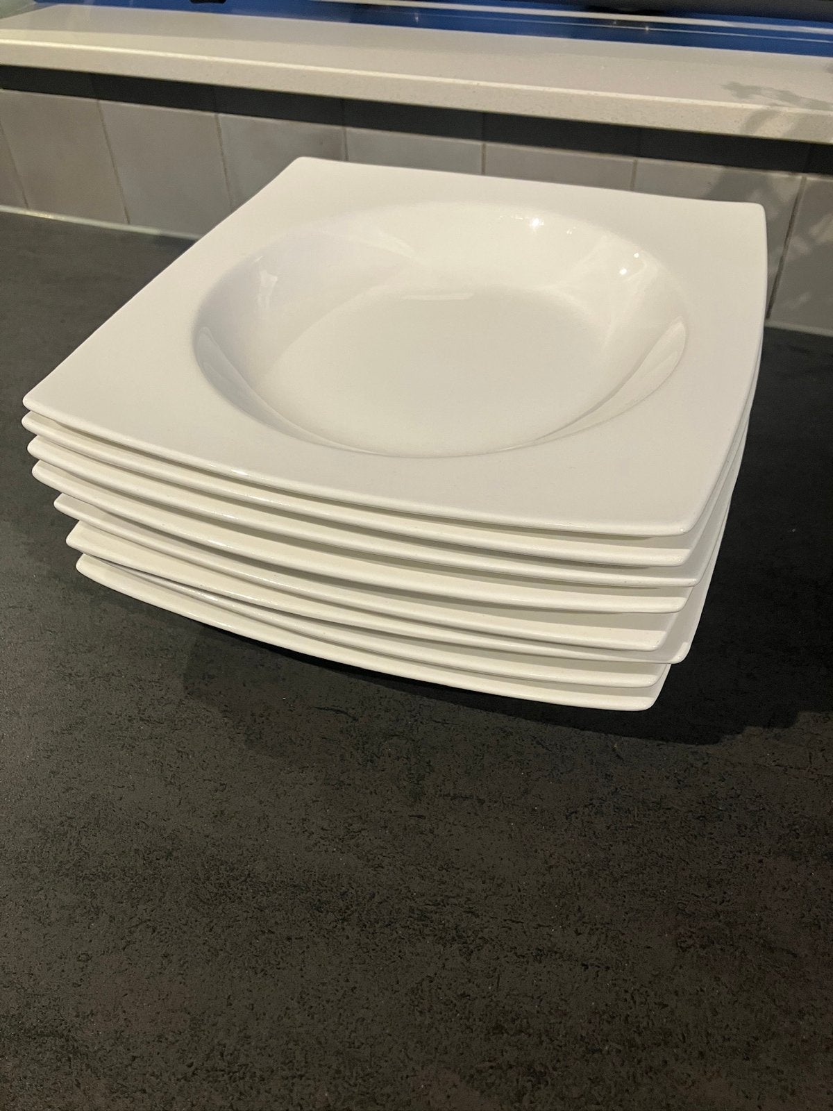 Squito Yong | Pasta bord 26cm (8x), Ophalen of Verzenden, Zo goed als nieuw, Bord(en), Overige stijlen