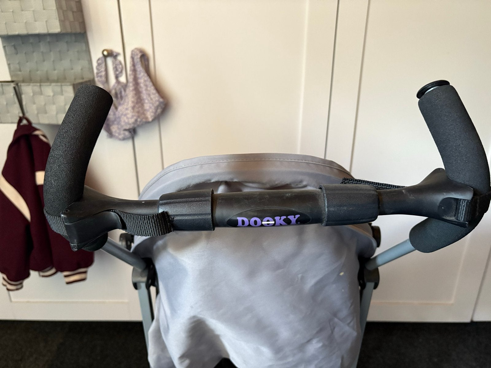 Dooky buggybar duwstang- Handige accessoire voor kinderwagen, Gebruikt, Kinderwagen, Overige merken, Verstelbare duwstang
