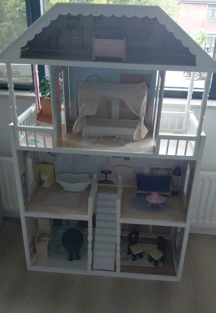 Poppenhuis / barbiehuis kidkraft Savannah, Ophalen, Gebruikt, Poppenhuis