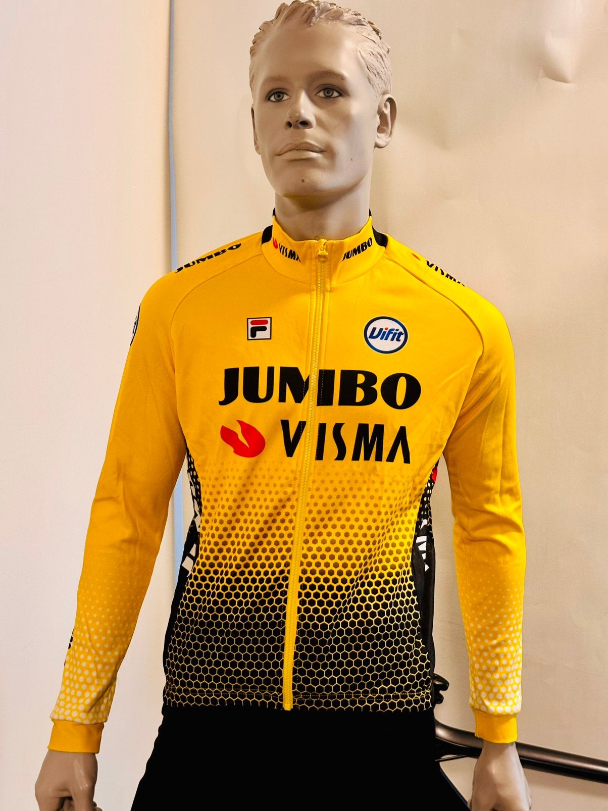 Wielrenkleding wielrenjas fietsjas Gaba maat XL Fila, Heren, Ophalen of Verzenden, Zo goed als nieuw, XL