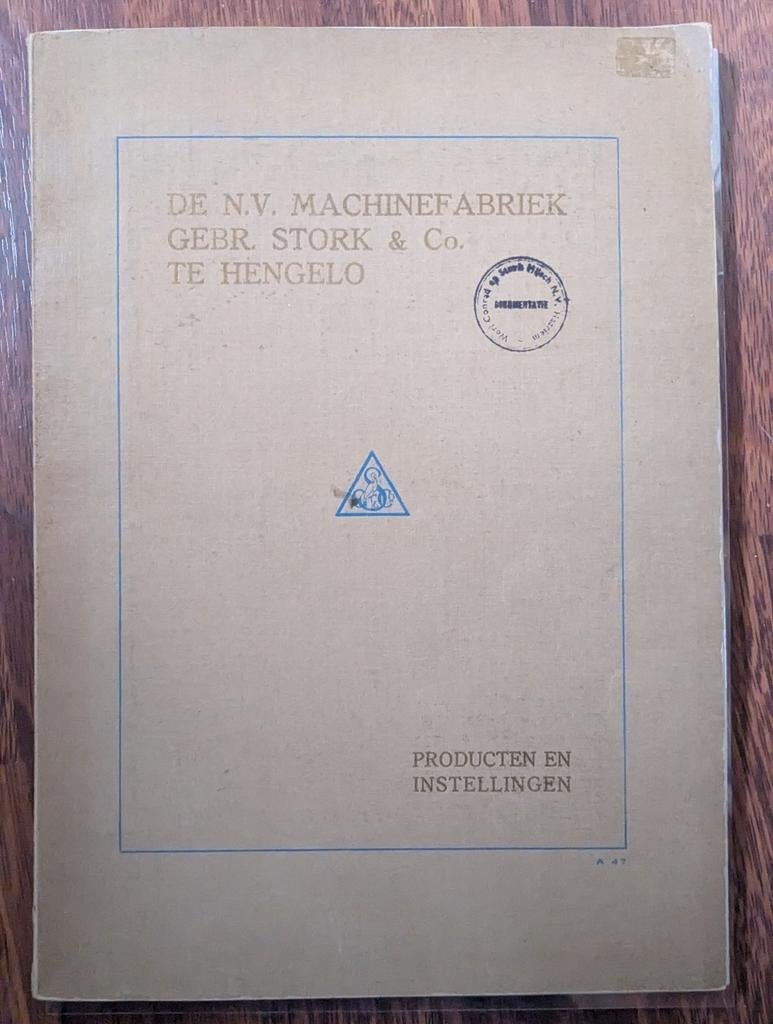 Zeldzame Catalogus: Stork Hengelo Producten en Instellingen, Boeken, Ophalen of Verzenden, Gelezen, Werktuigbouwkunde, N.V. Machinefabriek Gebr. Stork & Co.