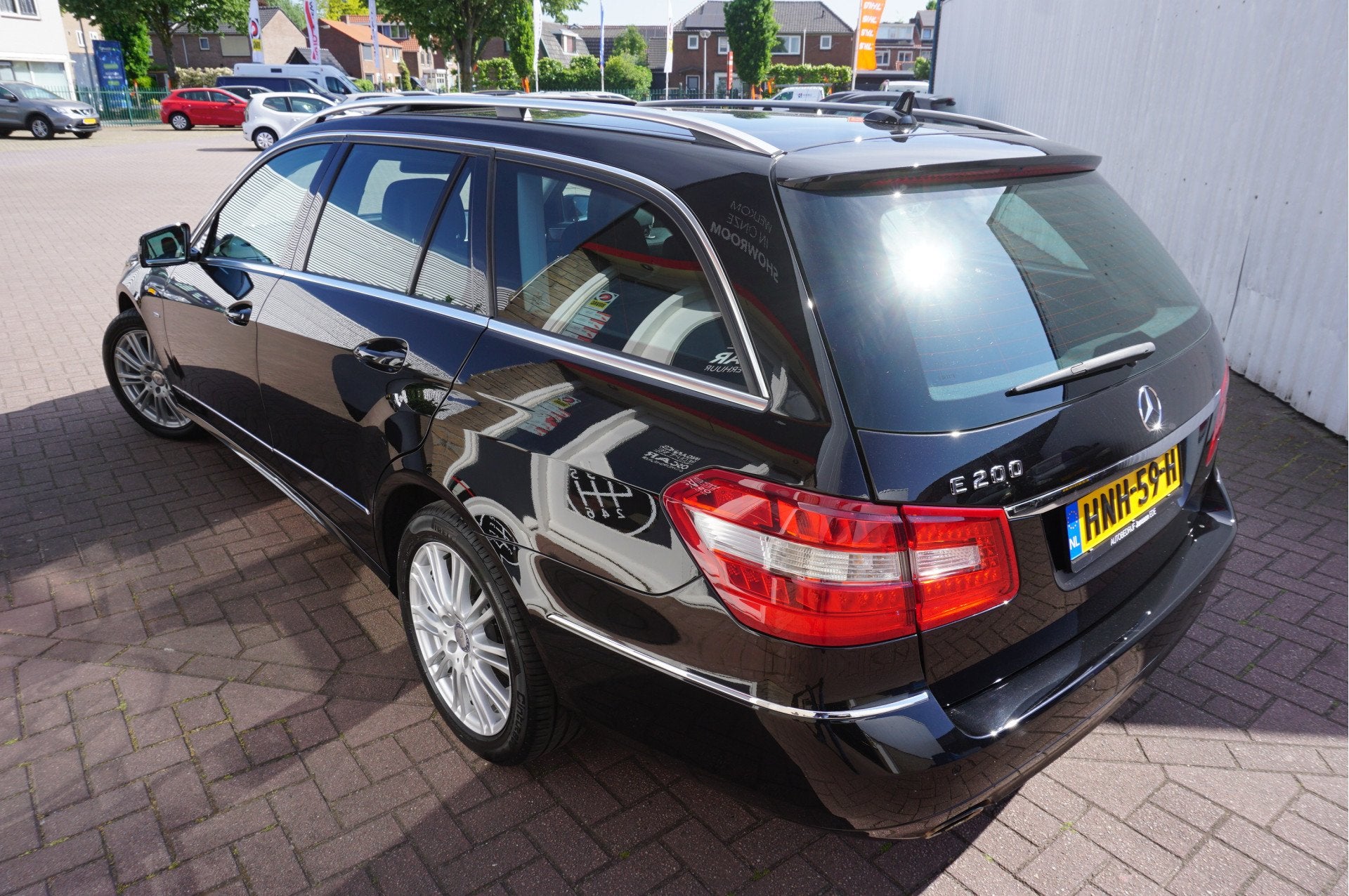 Mercedes-Benz E-Klasse Estate 200 CGI Elegance Automaat, Automaat, Gebruikt, Zwart, 4 cilinders