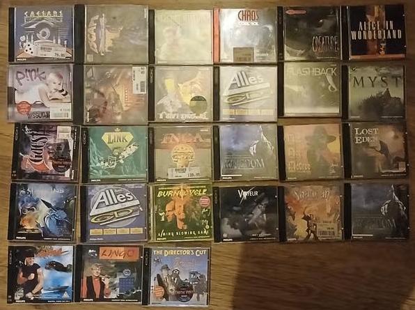 28 Originele Philips CD-i Spellen, Spelcomputers en Games, Ophalen, Overige genres, 1 speler, Zo goed als nieuw