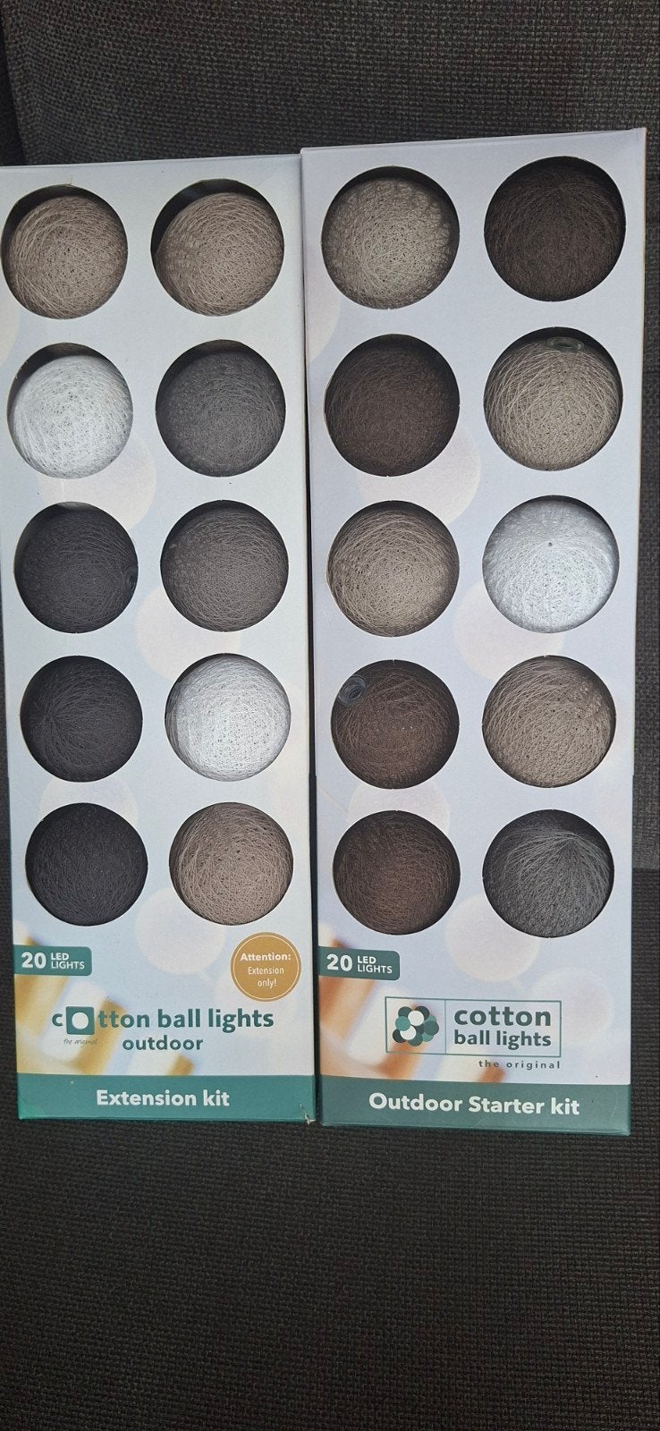 Cotton Ball Lights Outdoor Starter Kit & Extension Kit, Ophalen, Overige materialen, Minder dan 50 watt, Overige typen