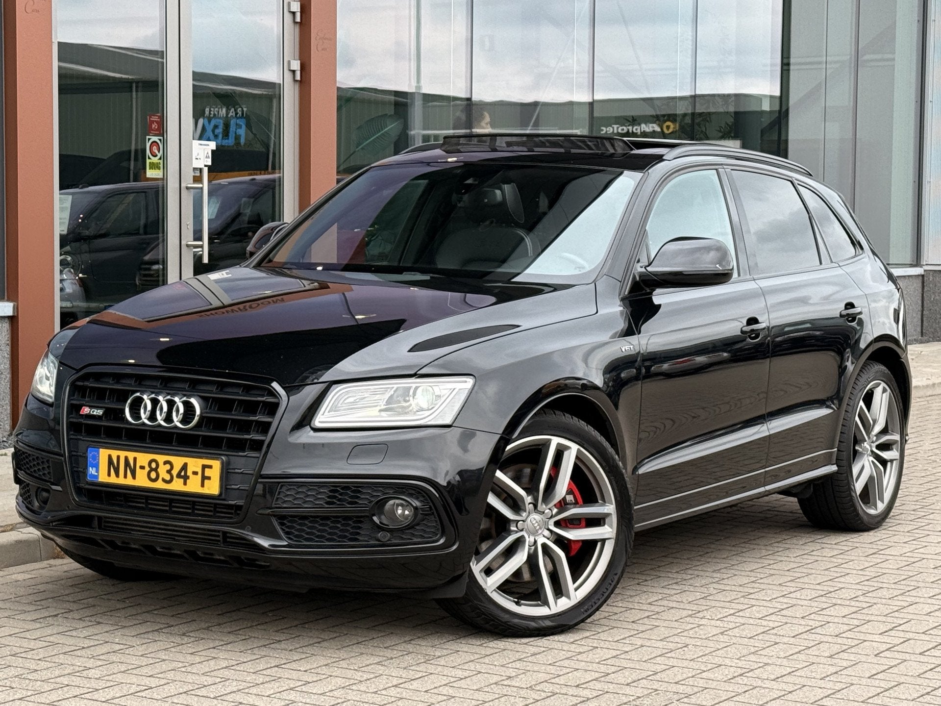 Audi Q5 3.0 TDI SQ5 quattro Pro Line | Bang & Olufsen | Memo, Auto's, Audi, Automaat, 15 km/l, Gebruikt, Zwart