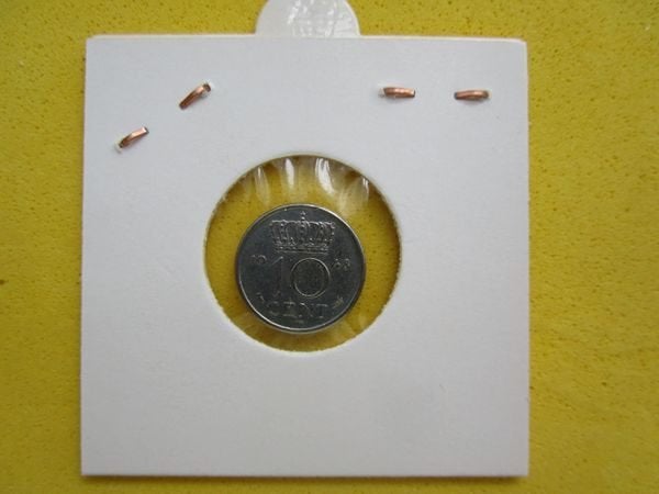 (vaw4003) Munt 1948 Nederland Wilhelmina Dubbeltje 1 stuks, Ophalen of Verzenden, Koningin Wilhelmina, 10 cent, Losse munt