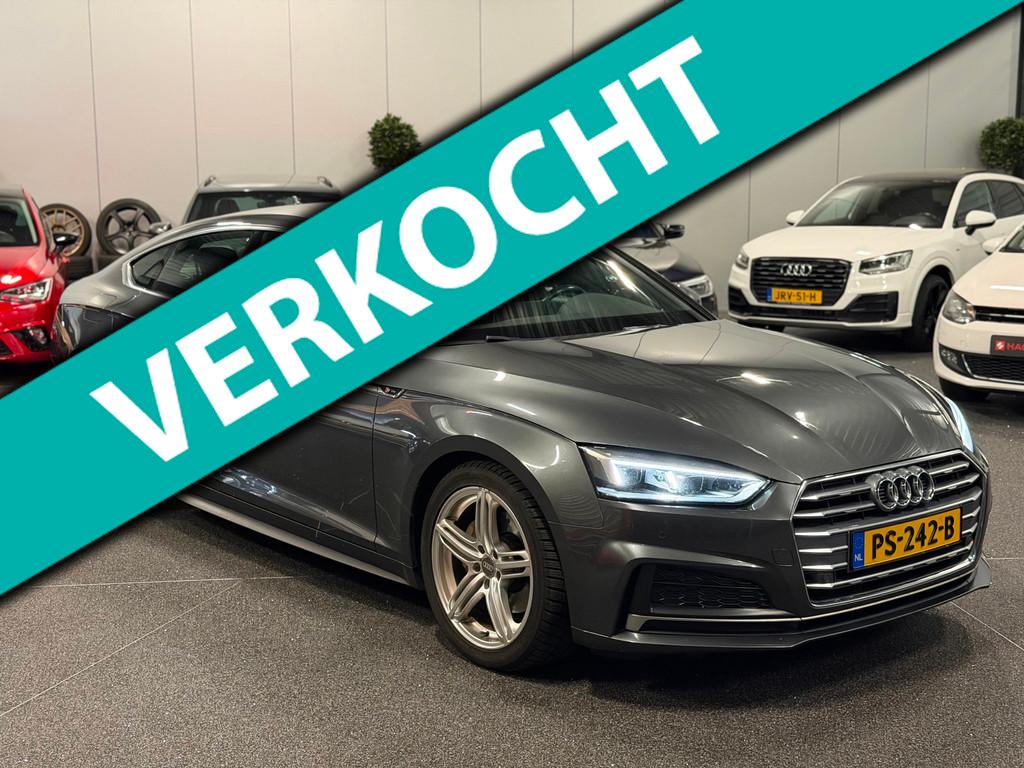 Audi A5 Sportback 2.0 TDI 3x S-Line AUT/VIRTUAL/LED/NAVI/B&O, Auto's, Audi, Gebruikt, Euro 6, Leder en Stof, 23 km/l