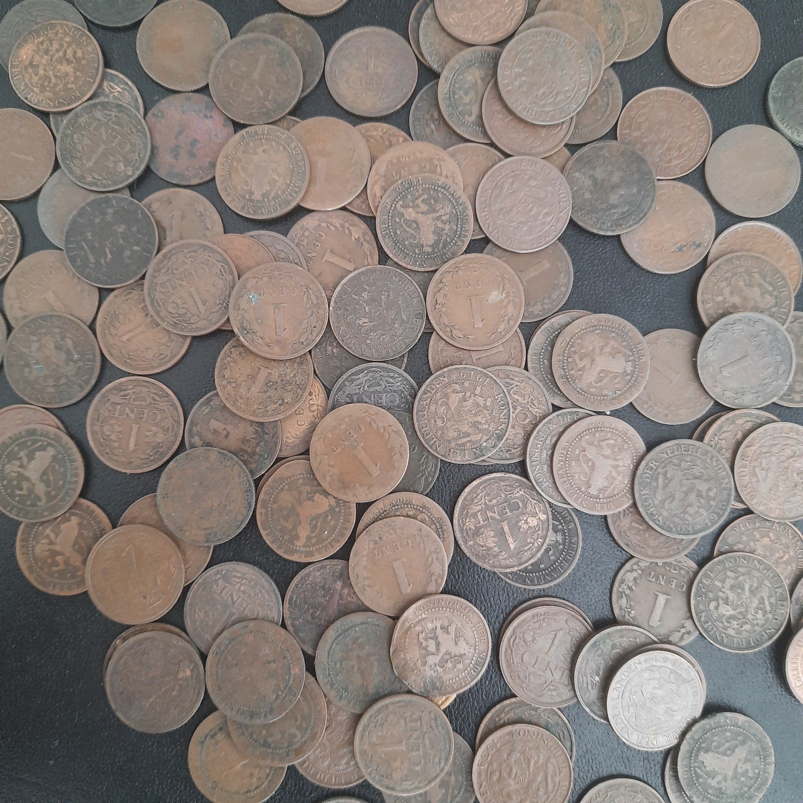 100 leeuwencenten, Ophalen of Verzenden, Nederland, Munten