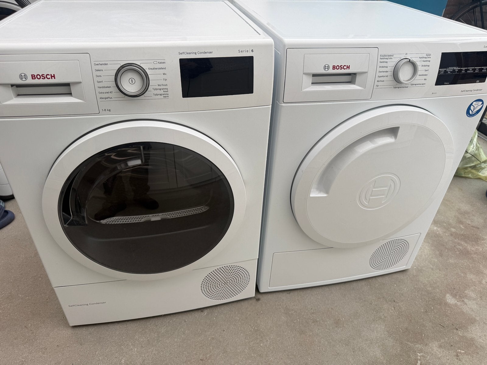 Bosch serie 6 warmtepompdroger, Ophalen, 6 tot 8 kg, Overige typen, Zo goed als nieuw