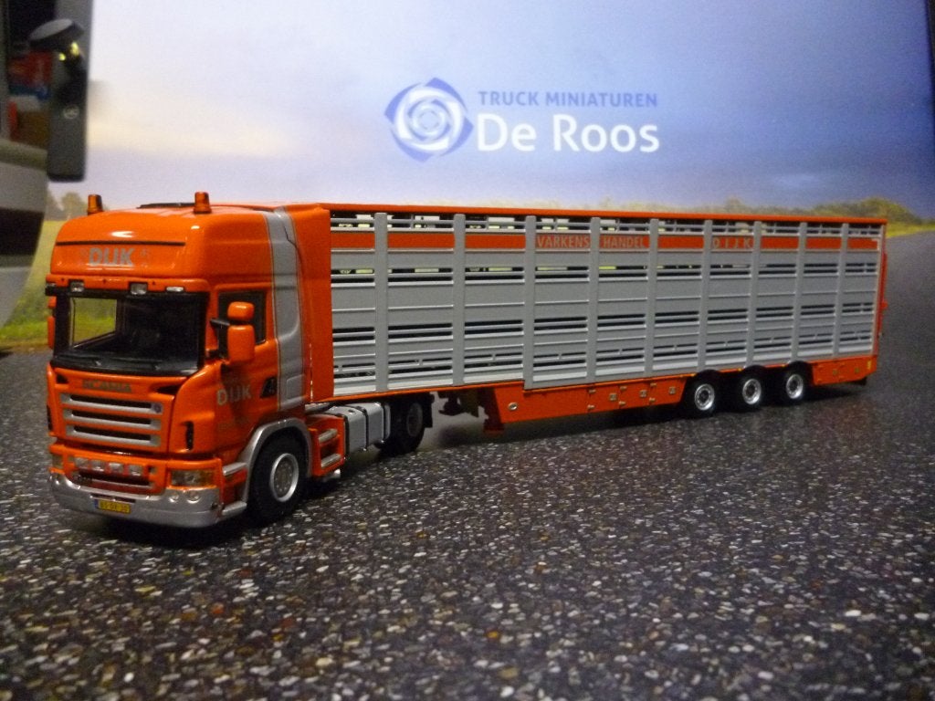 WSI Scania R 420 C.B. Dijk & Zn., Hobby en Vrije tijd, Modelauto's | 1:50, Ophalen of Verzenden, Nieuw, Bus of Vrachtwagen, Wsi