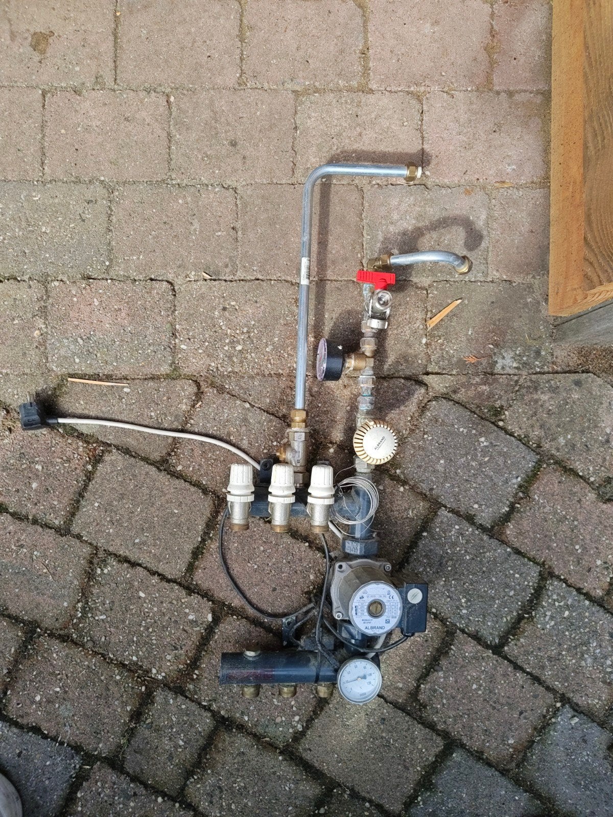 ALBRAND vloerverwarmingsverdeler, 30 tot 80 cm, Gebruikt, Overige typen, Minder dan 60 cm
