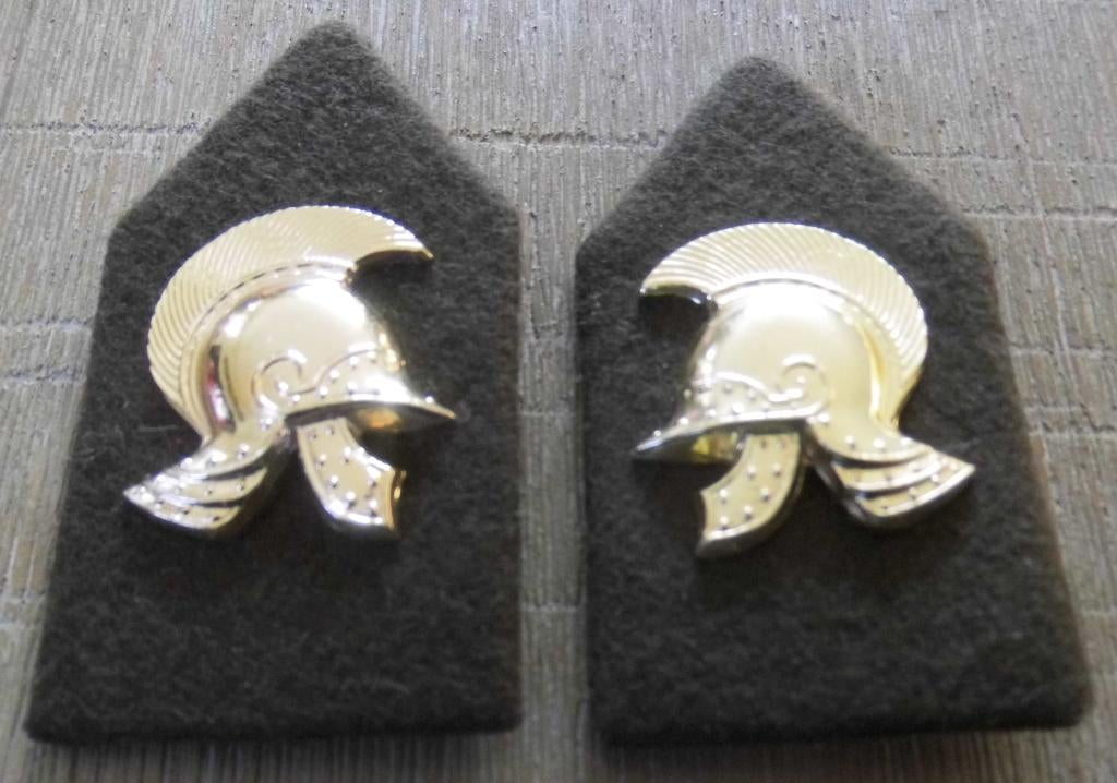 Kraagstukken regiment genietroepen, Verzenden, Landmacht, Nederland, Embleem of Badge