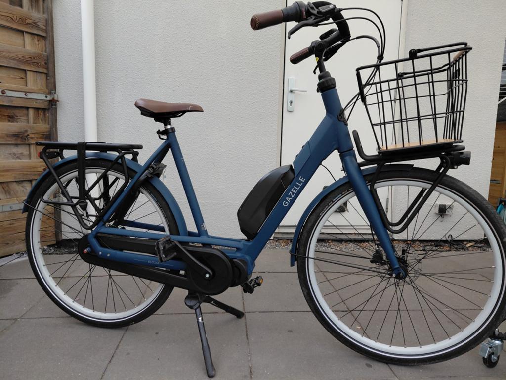 Gazelle Bloom C7 elektrische moederfiets, 55 tot 59 cm, Ophalen of Verzenden, Zo goed als nieuw, Gazelle
