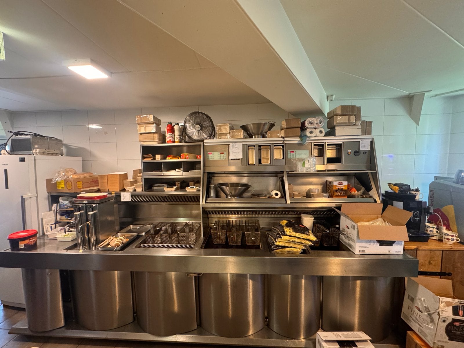 Bakwand Firenco - Professionele Frituurinstallatie, Ophalen, Gebruikt, Fornuis, Frituur en Grillen