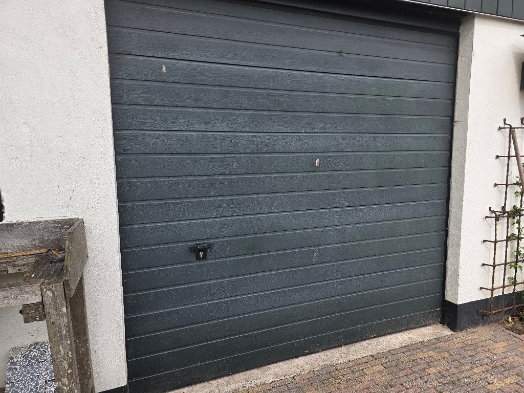 Sectionaal Garagedeur, Ophalen, Kunststof, Gebruikt, Buitendeur