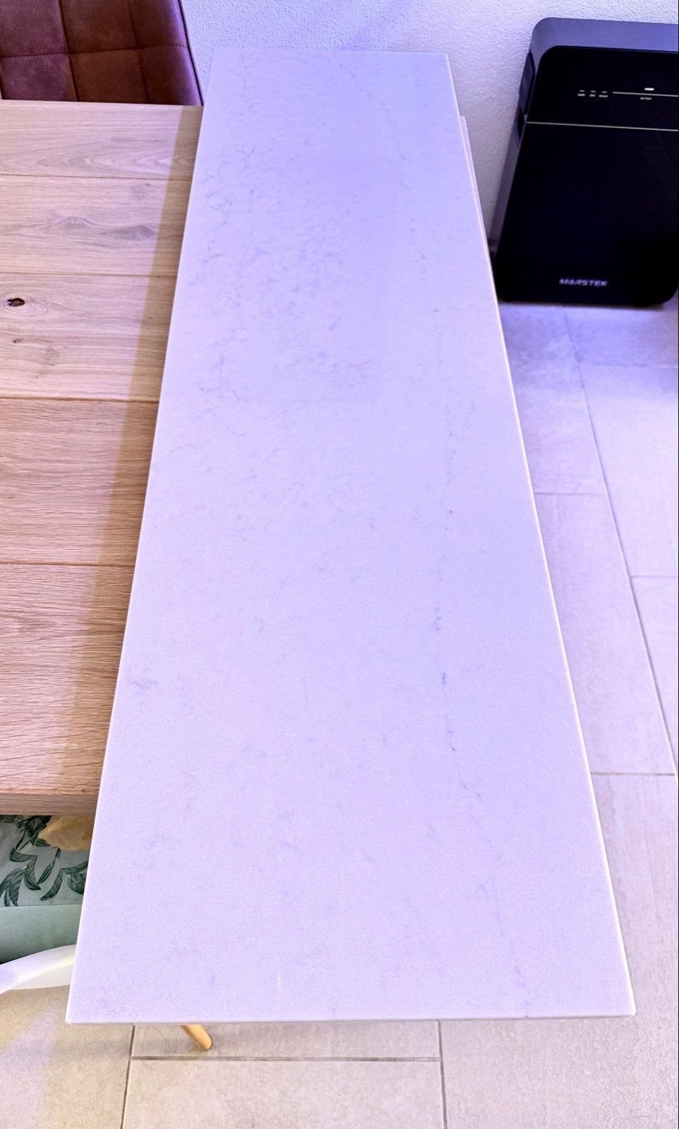 Composiet werkblad “Behemian Gold”, Ophalen, Minder dan 50 cm, Meerkleurig, 100 tot 150 cm