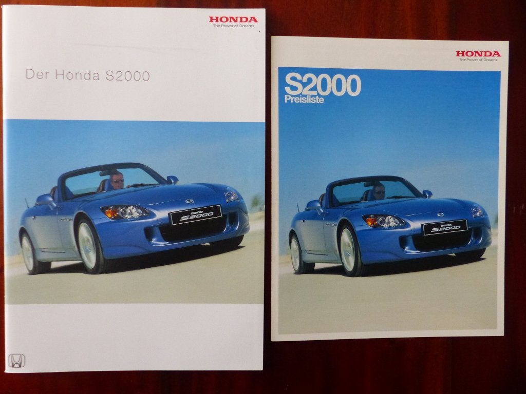 Honda S2000 brochure set 2006, Verzenden, Zo goed als nieuw, Honda