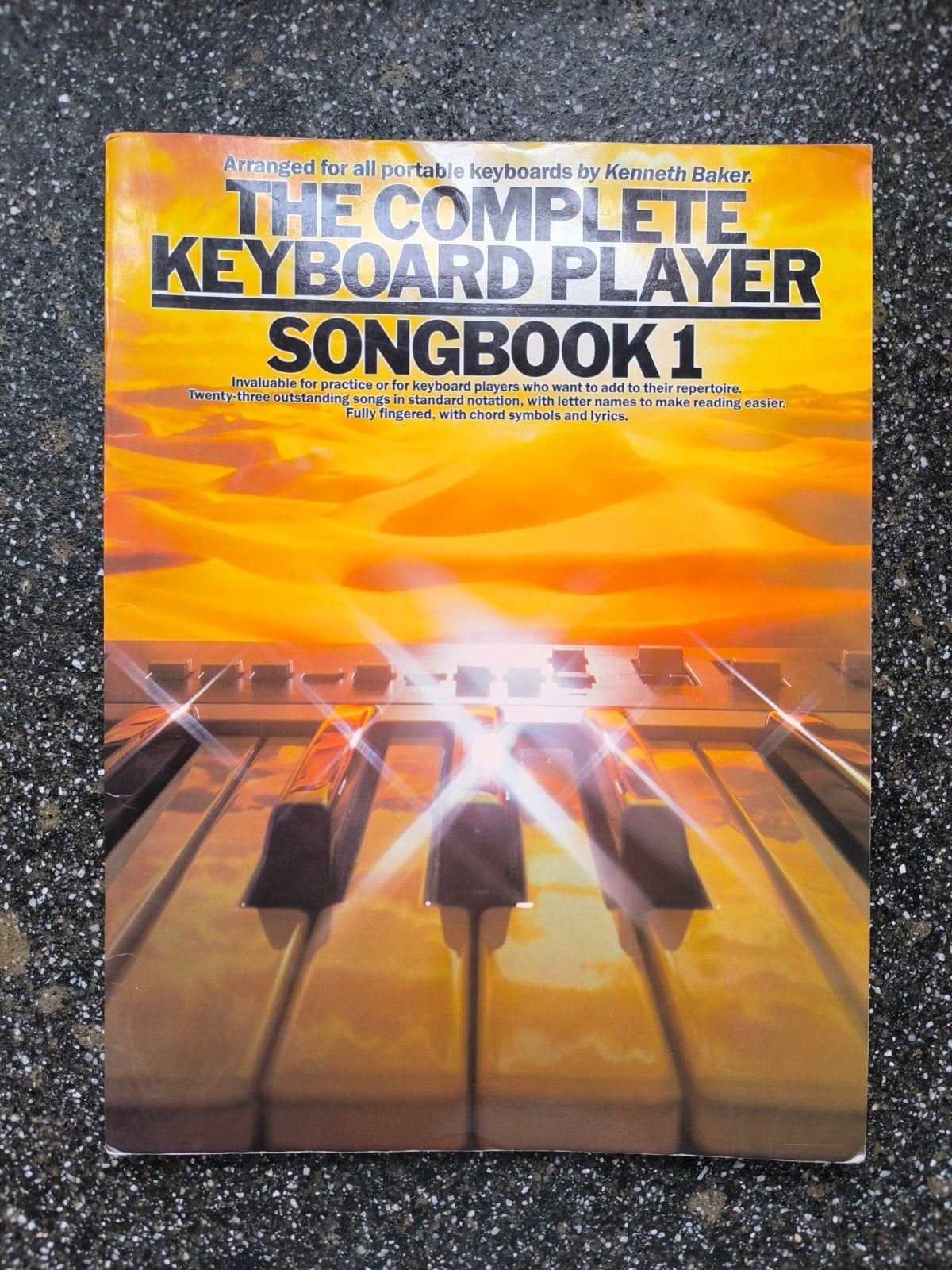 The Complete Keyboard Player Songbook 1 - Kenneth Baker, Gebruikt, Les of Cursus, Ophalen of Verzenden, Piano