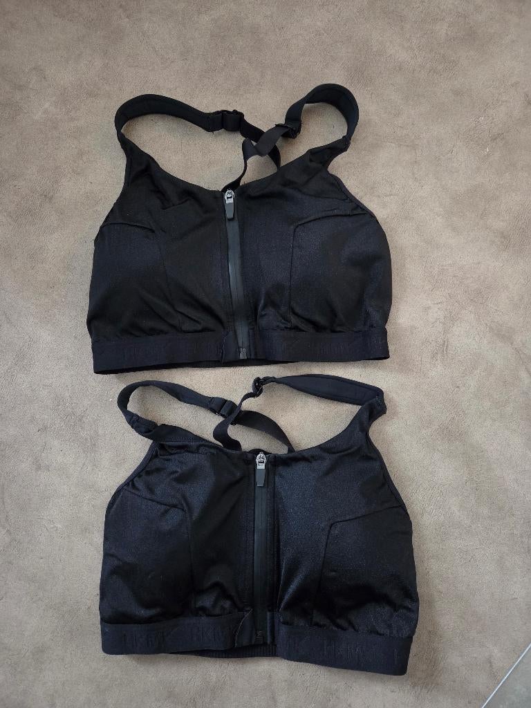 Po/sport bh's te koop, Hunkemöller, Ophalen of Verzenden, Zwart, BH