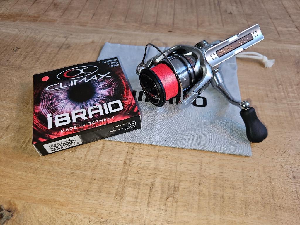 Shimano Stradic 2500-L, Ophalen of Verzenden, Zo goed als nieuw, Molen