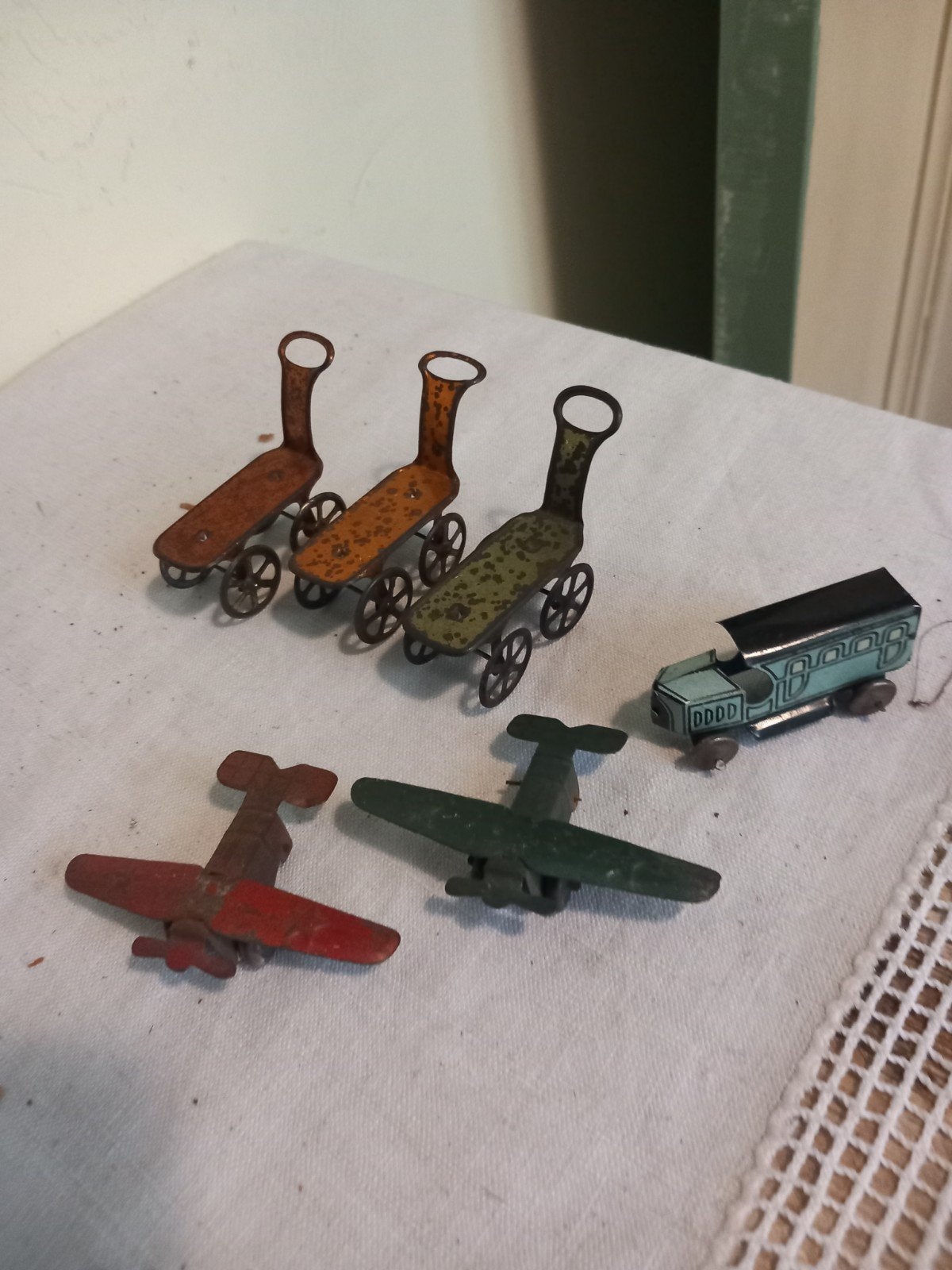 blikken penny toys, Antiek en Kunst, Antiek | Speelgoed, Ophalen of Verzenden