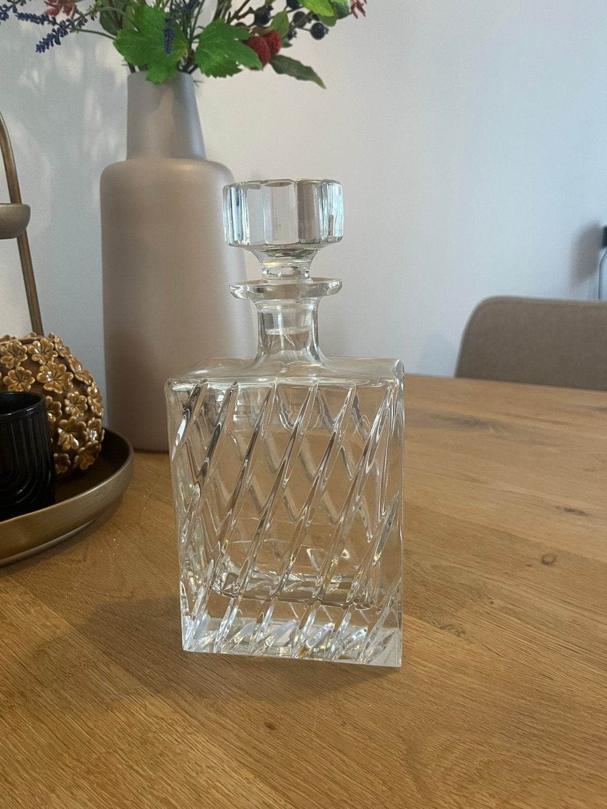 whiskey karaf kristal/glas, Ophalen