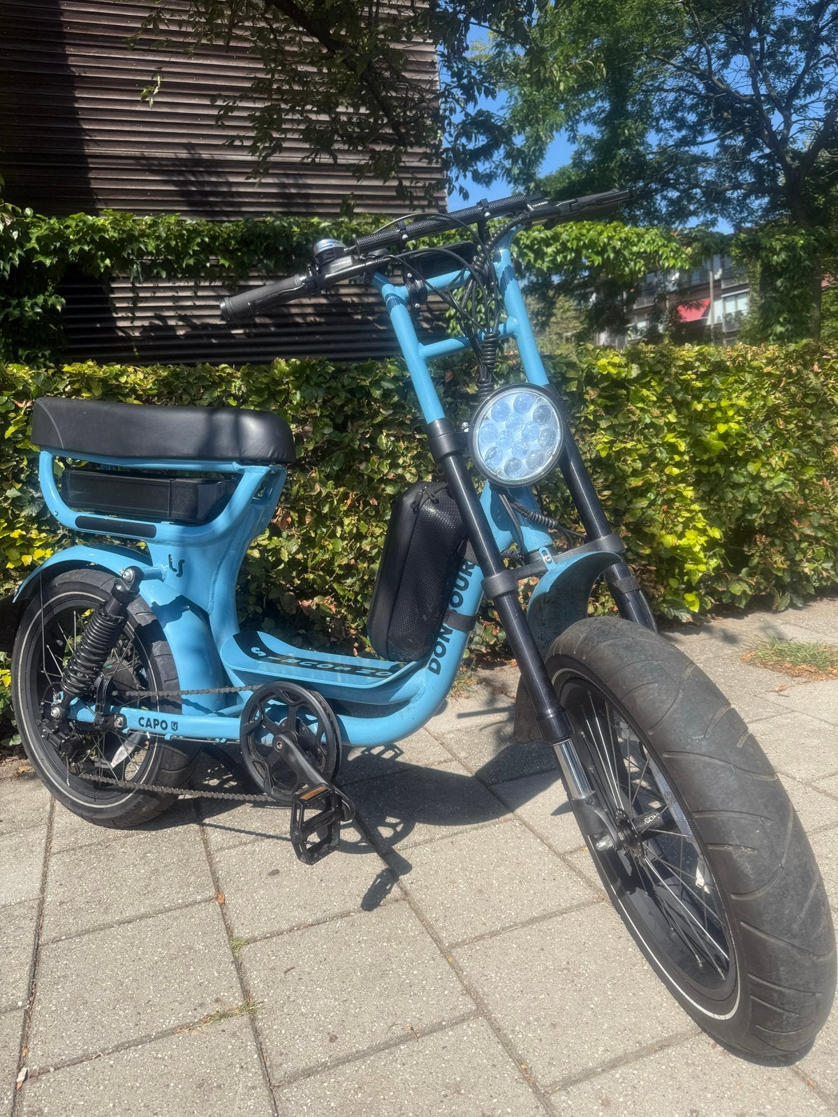 Zeer Nette & Mooie Don Souris Capo Premium Limited Edition, Zo goed als nieuw, 51 tot 55 cm, 50 km per accu of meer, Ophalen