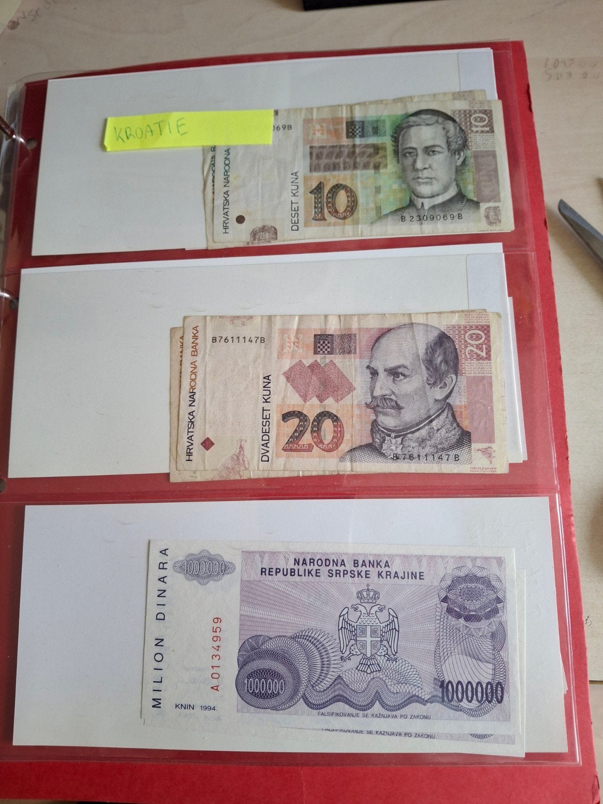 15 biljetten uit Kroatië - Verzameling, Ophalen of Verzenden, Overige landen, Setje