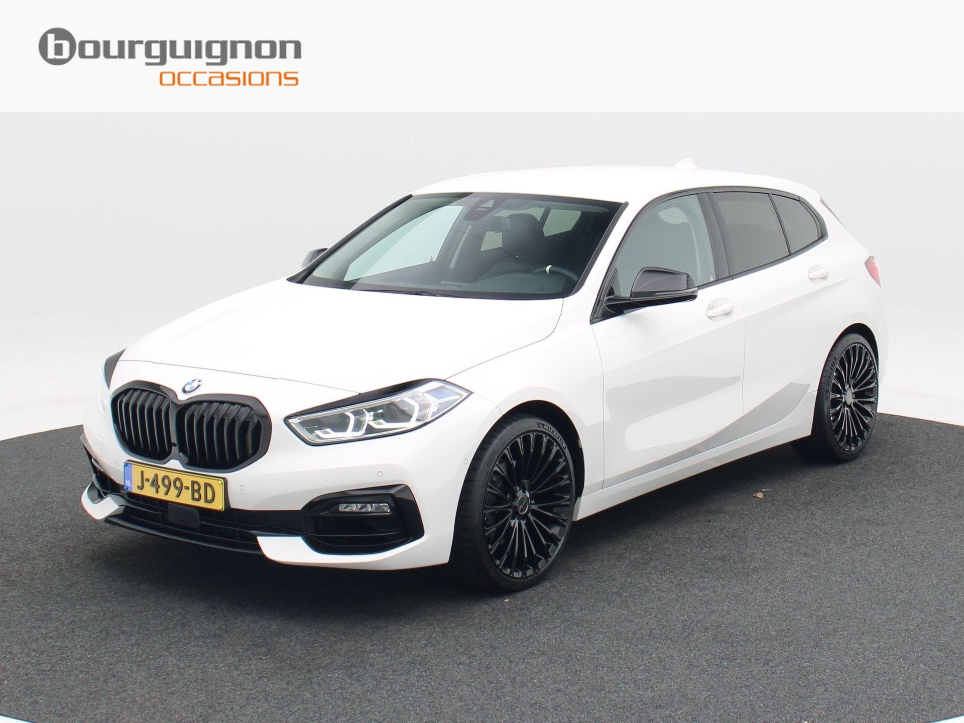 BMW 1-serie 118i 140 Pk High Executive Edition | M-Design |, Dealer onderhouden, Gebruikt, Leder en Stof, Origineel Nederlands