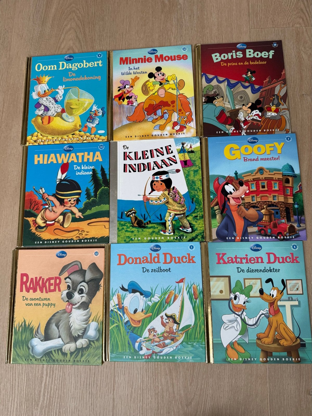Disney Gouden Boekjes - Complete Set van 9 Boeken, Ophalen of Verzenden, Zo goed als nieuw, Sprookjes