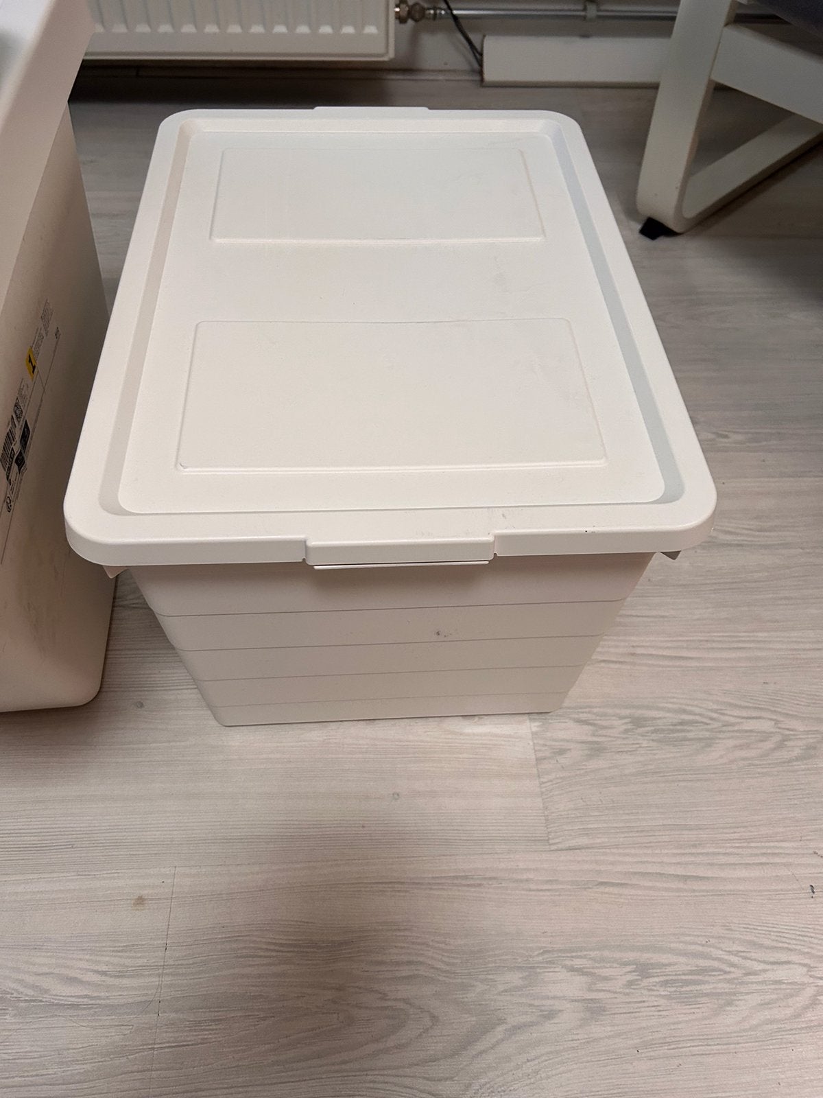 Opbergbakken ikea, Ophalen, Zo goed als nieuw, Wit, Overige typen