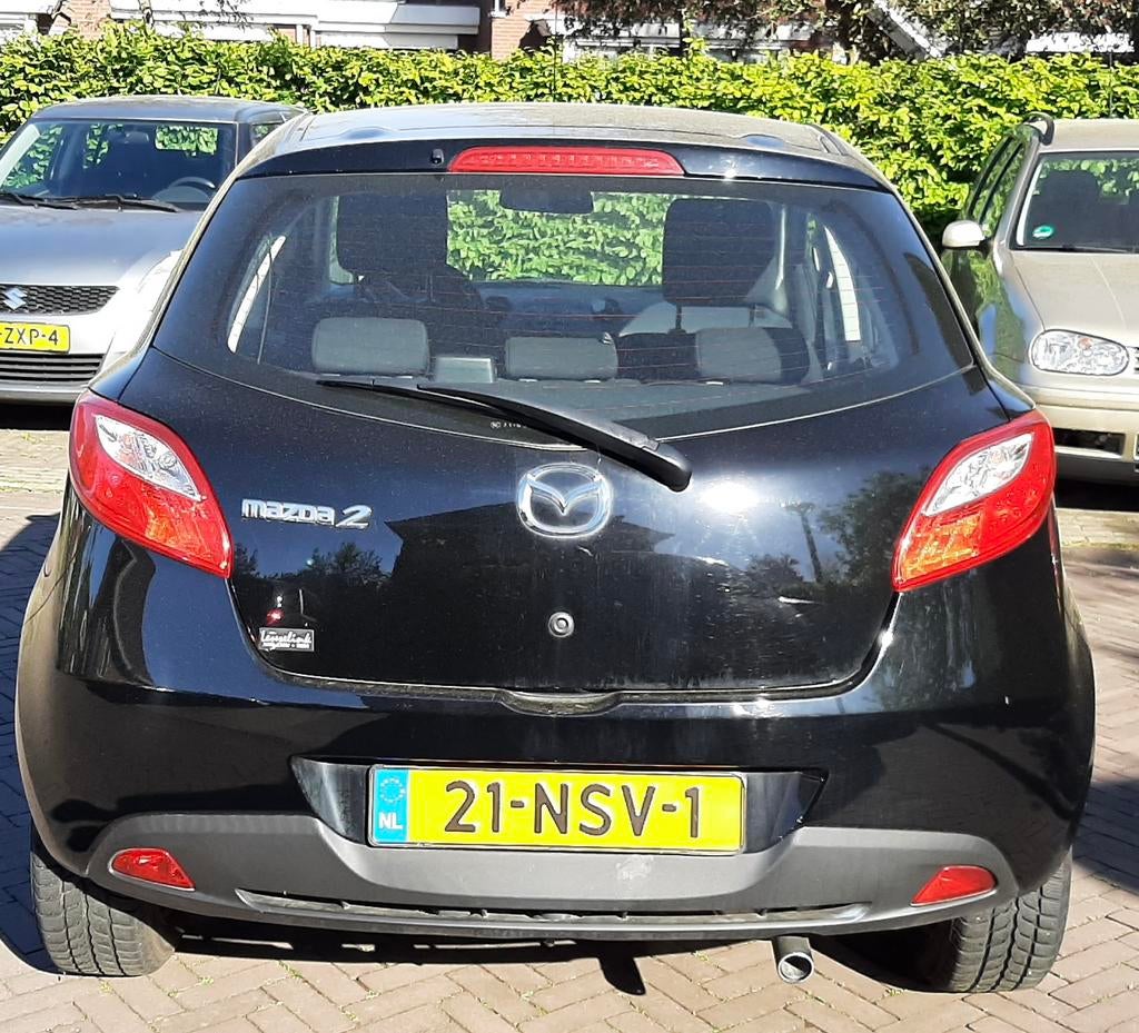 Mazda 2 1.3 55KW 5DRS 2010 Zwart, Auto's, Mazda, Particulier, Airconditioning, Radio, Trekhaak, Benzine, B, Hatchback, Handgeschakeld