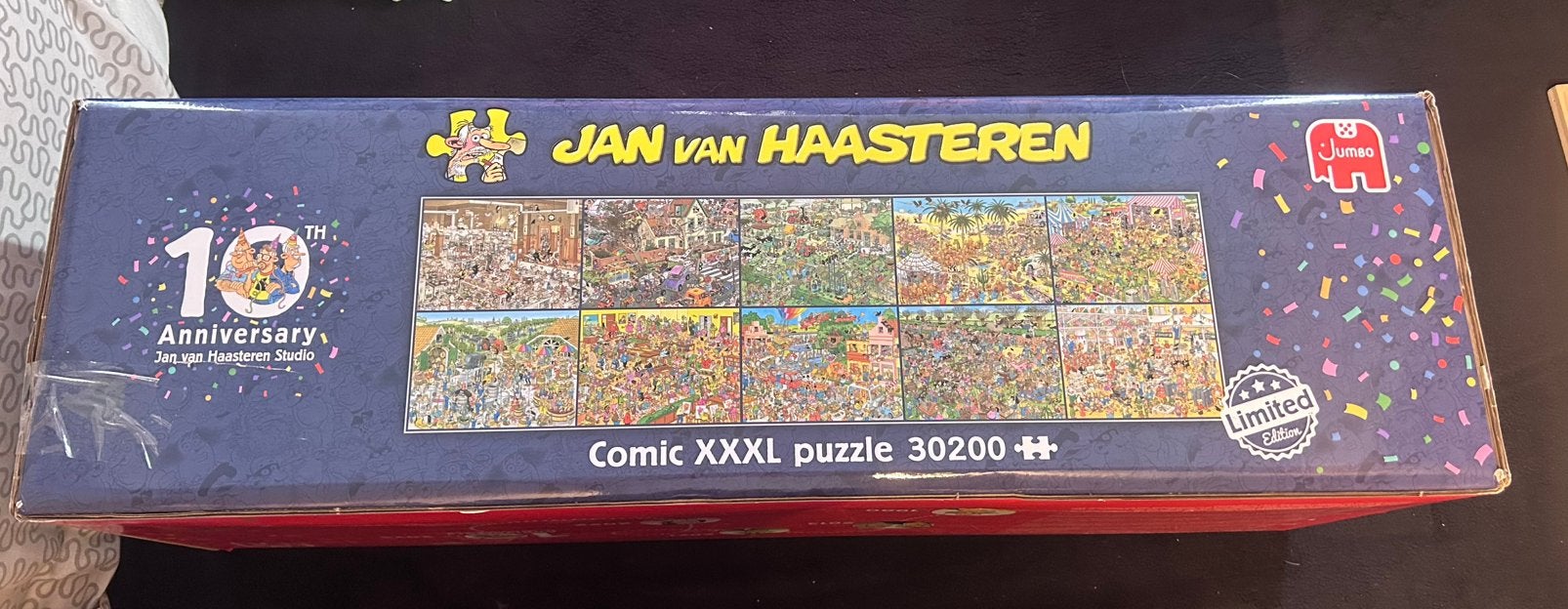 Jan van Haasteren 30200 stukjes, Hobby en Vrije tijd, Denksport en Puzzels, Ophalen of Verzenden, Meer dan 1500 stukjes, Zo goed als nieuw