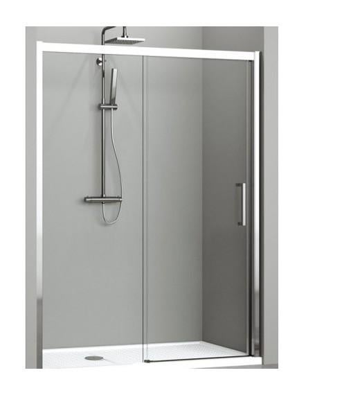 Novellini Kuadra 2.0 2P Schuifdeur, Ophalen, Nieuw, Chroom, Douche