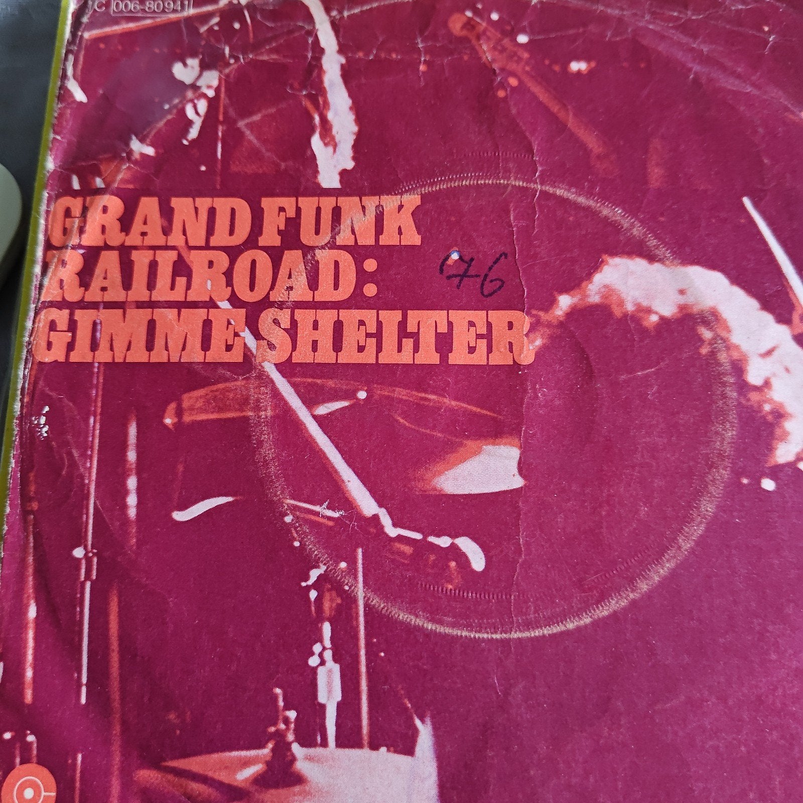 Grand Funk Railroad: Gimme Shelter - Klassieke Rock Single, Ophalen of Verzenden, 7 inch