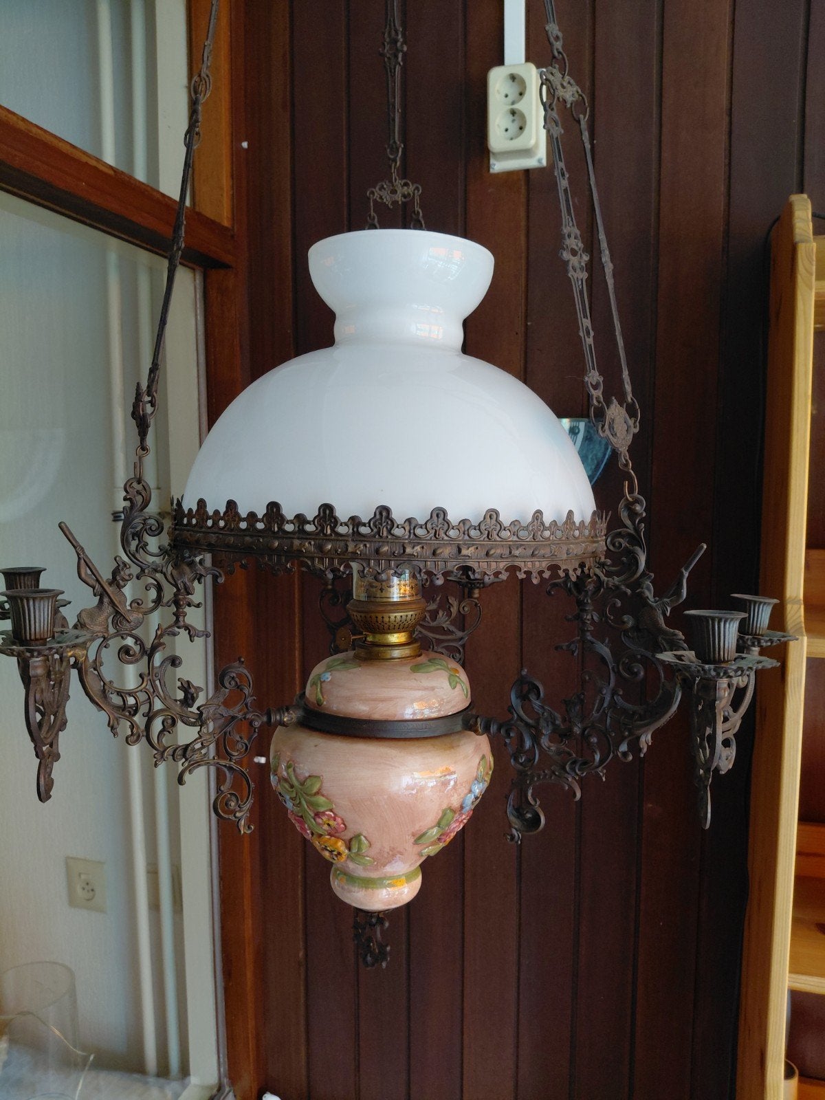 olielamp, Antiek en Kunst, Antiek | Lampen, Ophalen