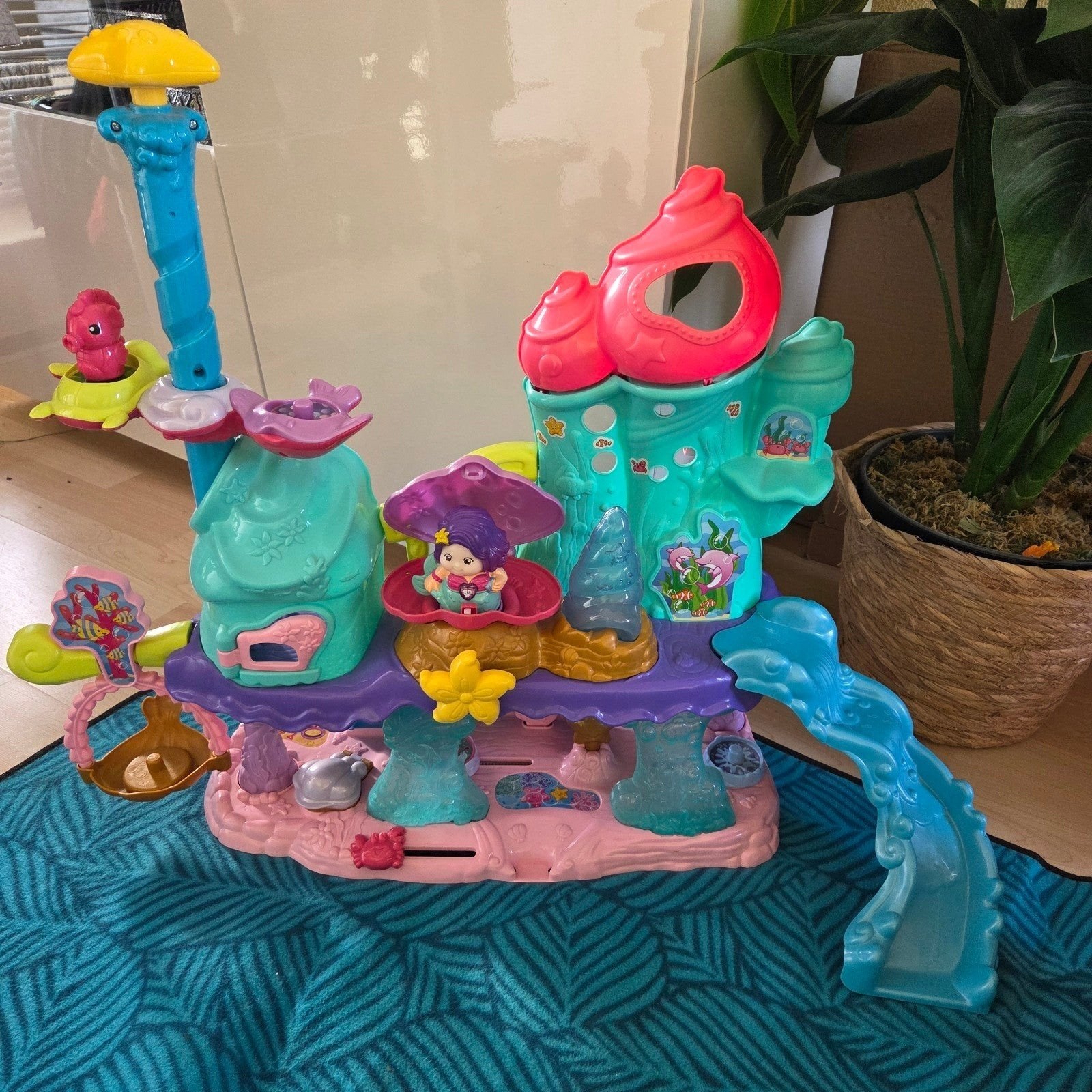 VTech Zeemeerminnen Kasteel - Interactief Speelset, Ophalen, Zo goed als nieuw, Overige typen, Met licht