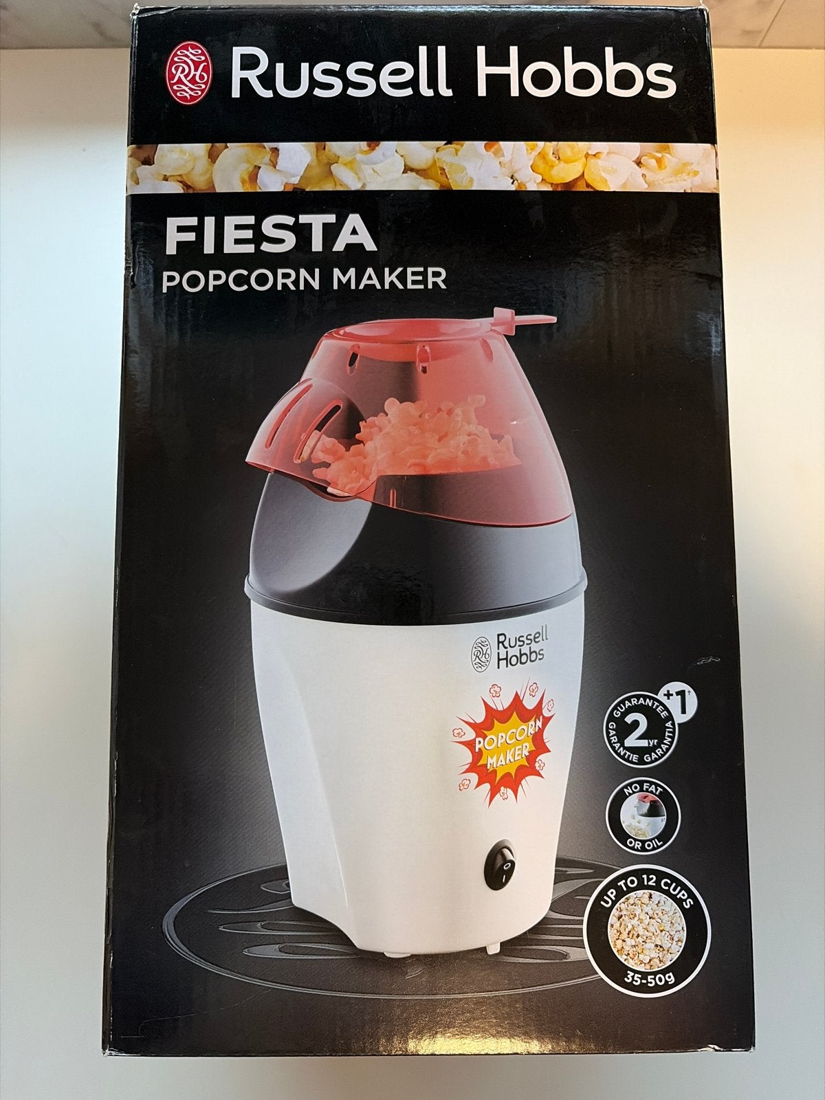 Russell Hobbs Fiesta Popcorn Maker - Nieuw in doos, Ophalen of Verzenden, Nieuw