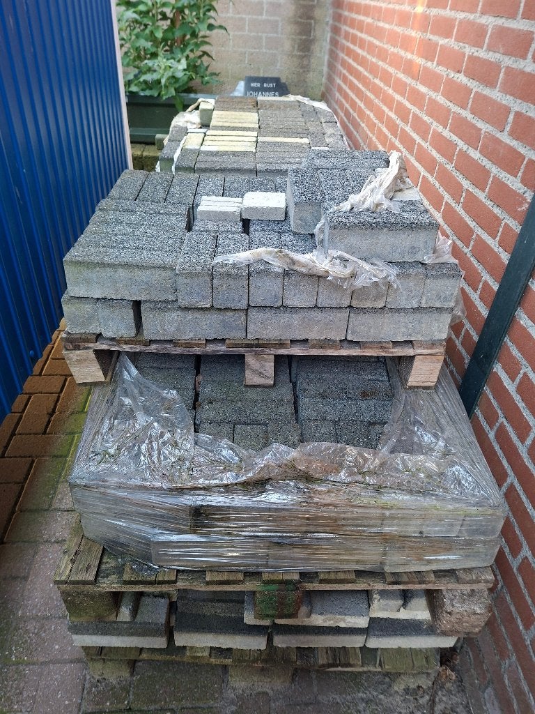 kleine klinkers, Gebruikt, Klinkers, Beton, 5 tot 10 m²