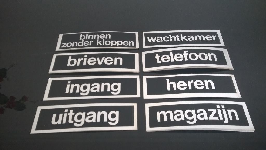 Zelfklevende stickers, Ophalen of Verzenden, Nieuw, Meerdere stickers