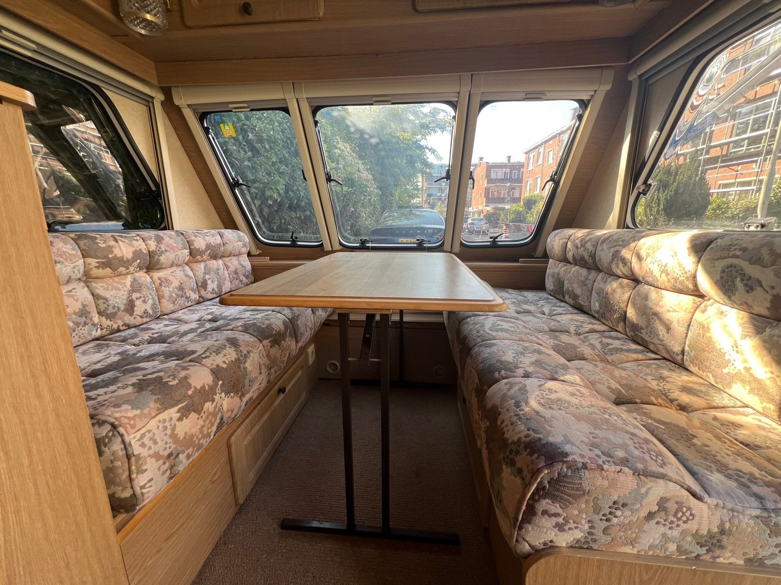 Caravan Fleetwood Garland Luxe 148-4EK (1998), Caravans en Kamperen, Ophalen, Gebruikt, Tot en met 4
