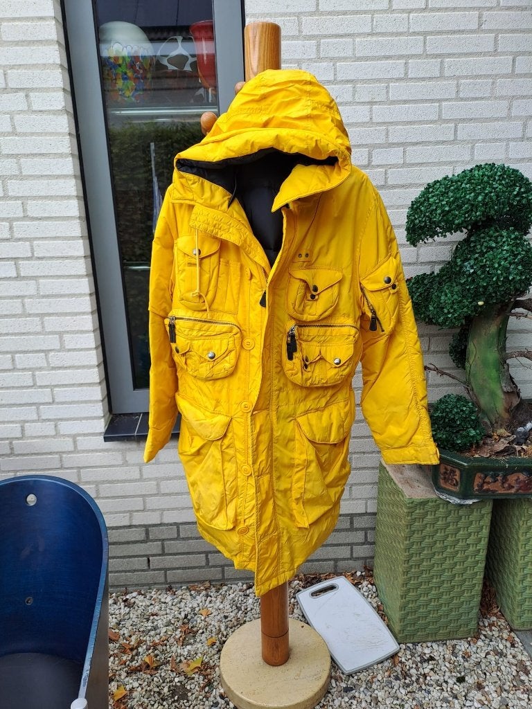 gele winterjas, Geel, Nieuw, Onbekend, Ophalen