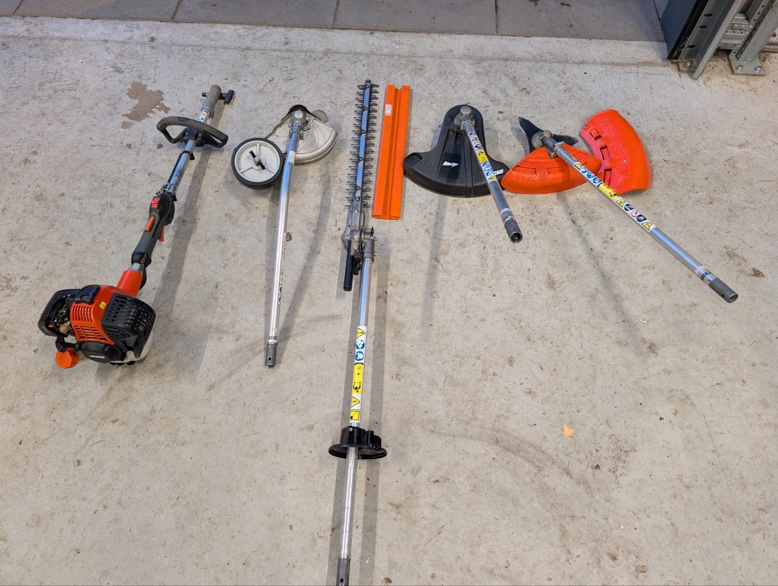 ECHO PAS-265ES Combimachine Set, Heggenschaar, Bosmaaier,enz, Ophalen, Benzine, Gebruikt, Echo