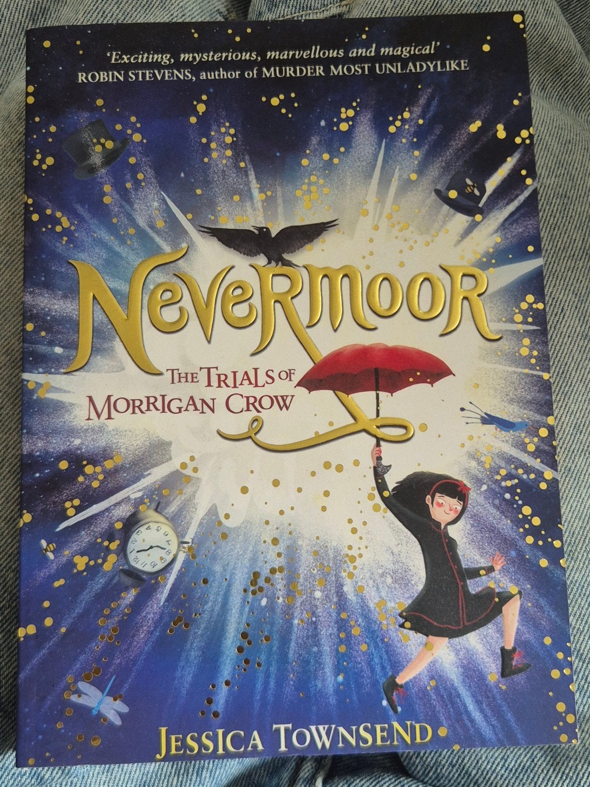boek engels nevermoor van jessica townsend, Boeken, Ophalen, Zo goed als nieuw
