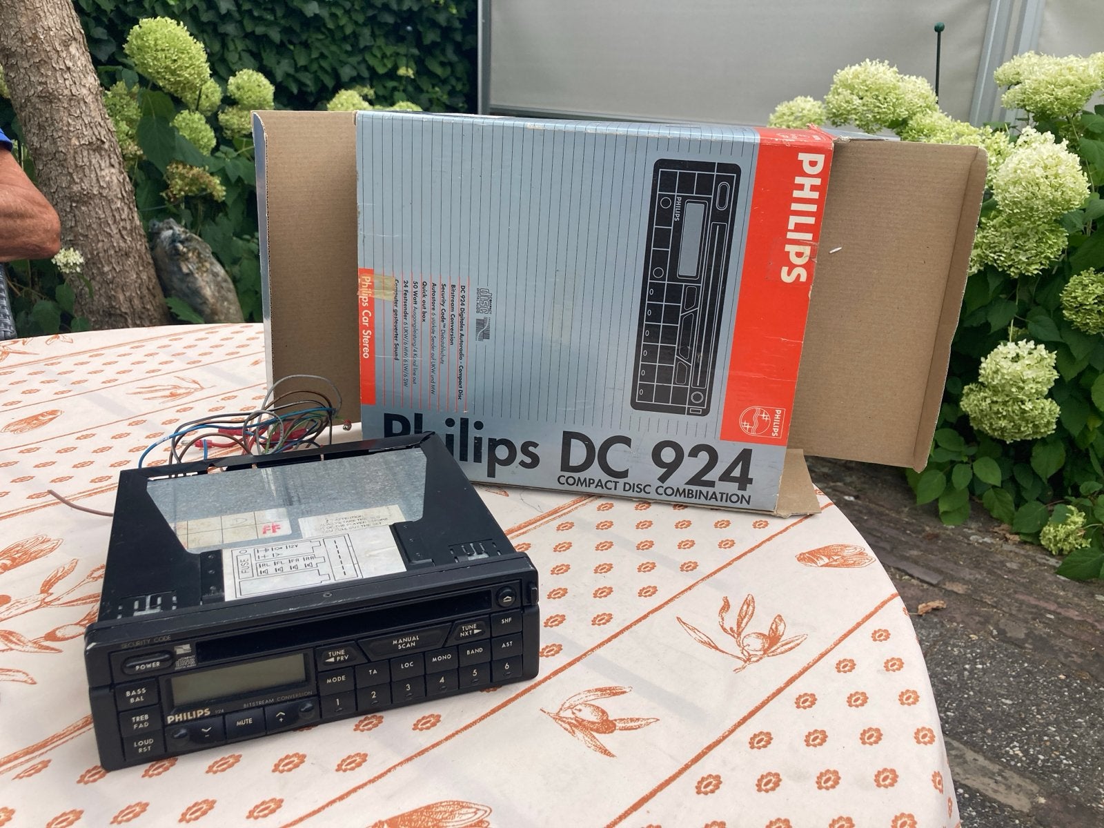 Philips DC 924 Autoradio met CD-speler, Auto diversen, Autoradio's, Gebruikt, Ophalen