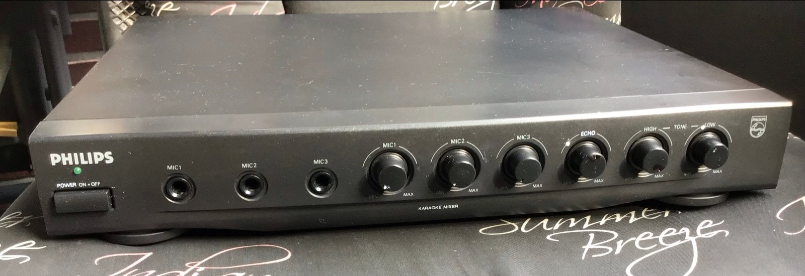 Philips Karaoke Mixer -, Ophalen of Verzenden, Gebruikt, Mixer