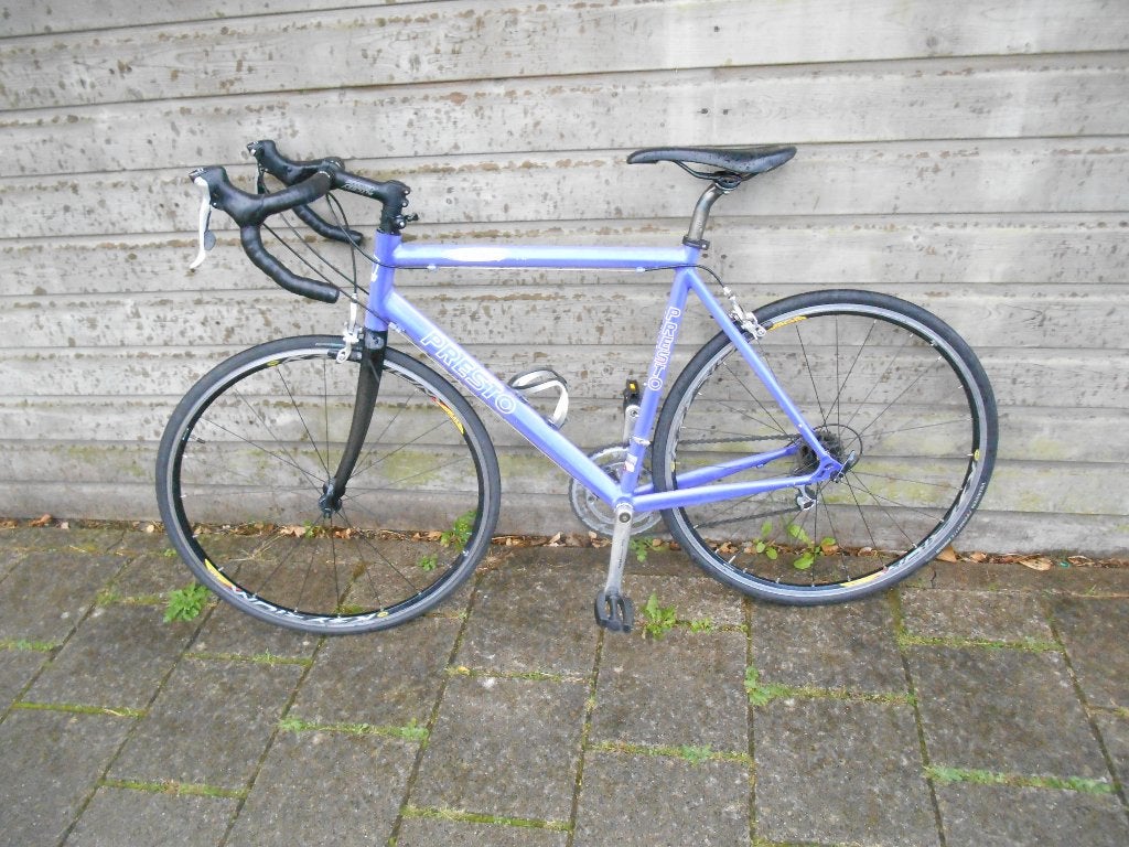 Racefiets prima staat goedkoop weg, Velgrem, Aluminium, Zo goed als nieuw, Meer dan 20 versnellingen